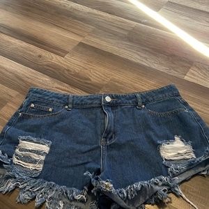 Jean shorts
